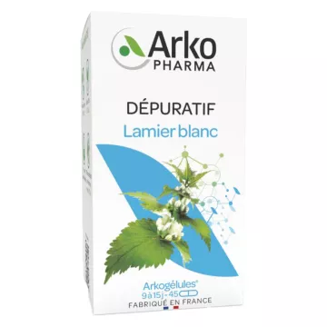 Arkogélules Lamier Blanc Dépuratif 45 capsules