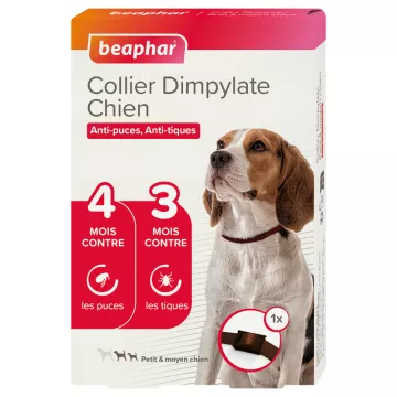 Beaphar Collar para pulgas y garrapatas Dimpylate Dog