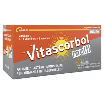 Vitascorbol Multi 30 comprimés