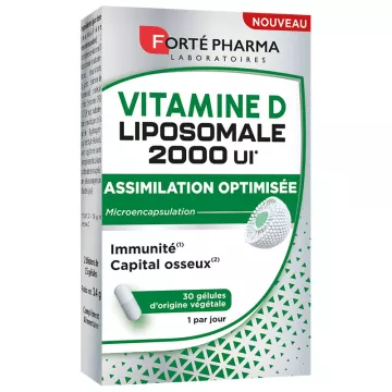 Forte Pharma Vitamine D Liposomale 2000UI 30 Gélules