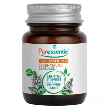 Puressentiel Bio ätherisches Öl Pfefferminze 60 Kapseln