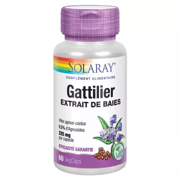 Estratto di bacche caste Solaray 225 mg 60 capsule