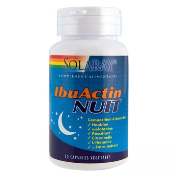 Solaray IbuActin Night 30 capsule vegetali