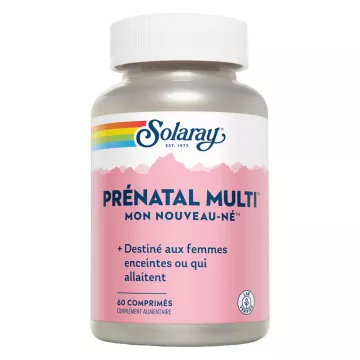 Solaray Multi pré-natal meu recém-nascido 60 comprimidos