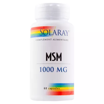 Solaray MSM 1000 mg 60 cápsulas