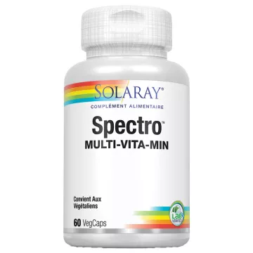 Solaray Spectro Multivitamin 60 vegetable capsules