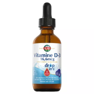 La vitamina D3 KAL LÍQUIDO 53ml