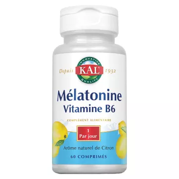 Vitamina B6 SOLARAY MELATONINA 60 SUBLINGUAL