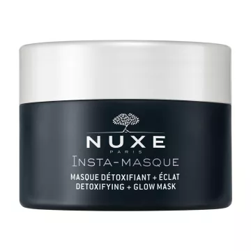 Nuxe Insta детоксицирующая маска + сияющий уголь 50мл