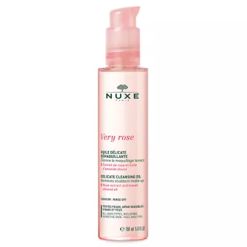 Nuxe Very Rose Delicate Aceite Limpiador 150ml