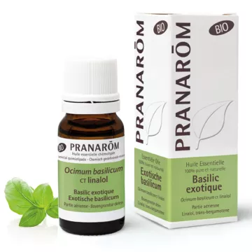 BIO exótica esencial PRANAROM Basilio 10ml de aceite