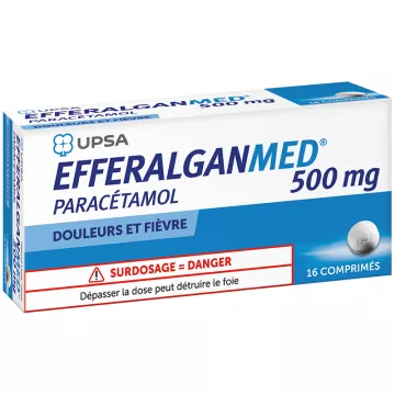 EFFERALGAN 500MG COMPRIMES 16       