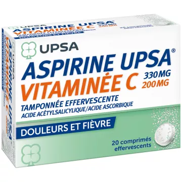 ASPIRINE Vitamin C UPSA 20 Brausetabletten