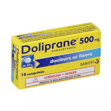 Doliprane , Analgesic and Pain Killer , 1000 mg 8 Tablets, Paracetamol, for  Pain & Fever – صيدلية سيف اون لاين