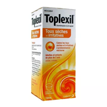 TOPLEXIL 0,33 мг / мл сиропа 150 мл