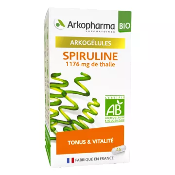 Arkogélules Spirulina Tonus et Vitalité biológico