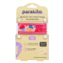 Pulseira para mosquitos recarregável Parakito Junior