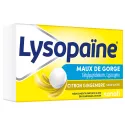 Lysopaine 36 sugar-free sucking tablets Sore throat Mouth ulcers