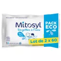 Mitosyl Lingettes à l'eau 60 lingettes