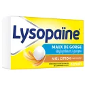 Lysopaine 36 sugar-free sucking tablets Sore throat Mouth ulcers