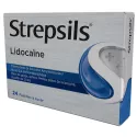 Strepsils Lidocaína Lozenges para dor de garganta e úlceras na boca