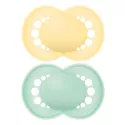 Mam Pacifier Original Colors of Nature +18 Months Uni set of 2 Ref 68