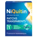 NiQuitin 21 mg sistemas 24H ANTI TABACO PASSO 1