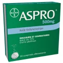 ASPRO 500MG aspirina analgésica