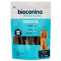 Biocanina Triodental Pulizia dei denti 15 strisce vegetali per cani