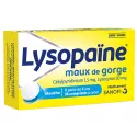 Lysopaine 36 sugar-free sucking tablets Sore throat Mouth ulcers