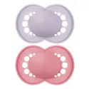 Mam Pacifier Original Colors of Nature +18 Months Uni set of 2 Ref 68