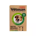 Vetosan repelente pipeta cachorro/perro pequeño 2 pipetas 1,5ml