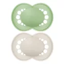 Mam Pacifier Original Colors of Nature +6 Months Uni set of 2 Ref 67