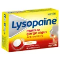 LYSOPAINE Limón Garganta Adolorida pastillas para chupar anestésicas sin azúcar