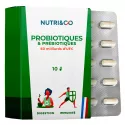 Nutri&Co Probióticos e Prebióticos em cápsulas