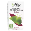 Arkogélules Ginkgo Mémoire et Concentration Bio